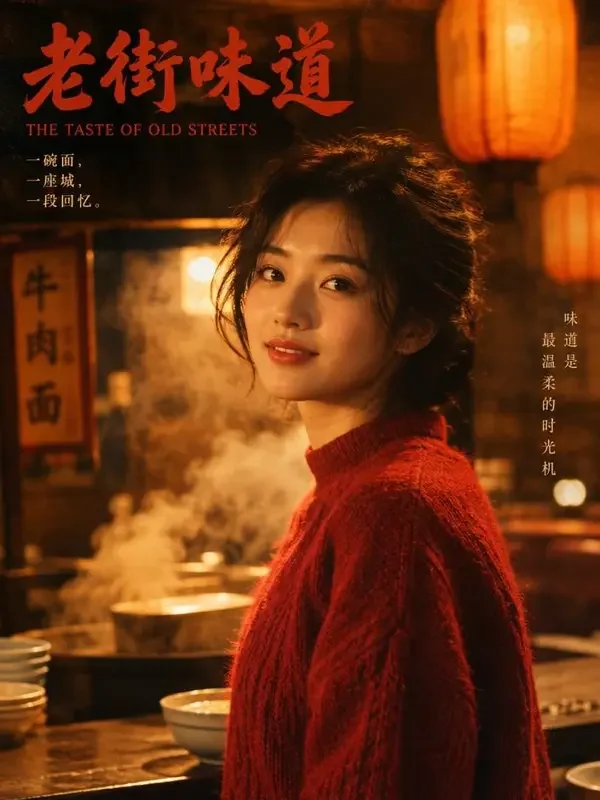 短剧《逆风翻盘：我把豪门踩在脚下》复古胶片风封面海报，逆袭题材
